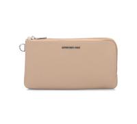 Mandarina Duck bolsa de utensilios Mellow Leather Pouch Warm Taupe marrón topo