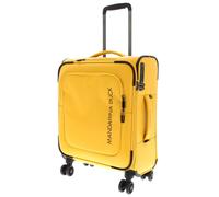MANDARINA DUCK carretilla Eco Coated Cabin Trolley S Duck Yellow