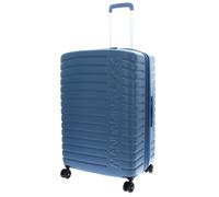 Mandarina Duck Flyduck Medium EXP - Carro con Ruedas, China Blue, 69 cm x 31 cm x 45 cm, Nuova Linea superleggera en policarbonato