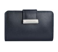 Mandarina Duck Cartera de piel Hera 3.0 14,5 cm negro
