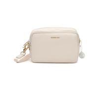 Mandarina Duck Cuero bolso bandolera Mellow Leather Crossbody Camera Bag Cocoon gris claro
