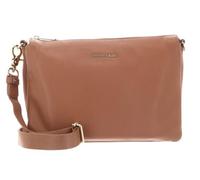 Mandarina Duck Cuero bolso bandolera Mellow Leather Crossover Bag Pecan Nut marrón claro