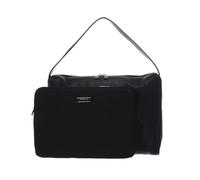 Mandarina Duck Cuero bolso de hombro Mellow Leather Hobo Bag Nero negro