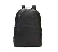 Mandarina Duck Cuero mochila con compartimento para portátil Mellow Leather Backpack Nero negro