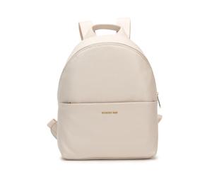 Mandarina Duck Cuero mochila de ocio Mellow Leather Backpack Cocoon gris claro