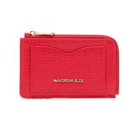 Mandarina Duck Cuero Tarjetero Mellow Leather Credit Card Holder Diva Rojo