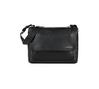 Mandarina Duck Daisy Bolsa de hombro Piel natural 28 cm negro