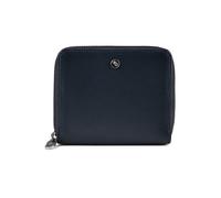 Mandarina Duck Downtown Cartera Bloqueo RFID Piel natural 10 cm azul