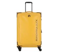 Mandarina Duck Eco Coated 4 ruedas Trolley L 78 cm Con fuelle expandible amarillo