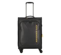 Mandarina Duck Maleta Eco Coated con 4 ruedas negro 43x67x25 cm poliéster reciclado M