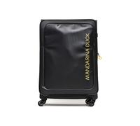 Mandarina Duck Eco Coated | Maleta con 4 ruedas | negro | 53x83x32cm | poliéster reciclado