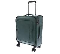 Mandarina Duck Eco Coated Cabin Trolley Deep Green Verde Oscuro 55cm