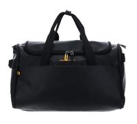 Mandarina Duck Eco Coated Bolso de viaje negro, fibra sintética, 45 x 28 x 28cm