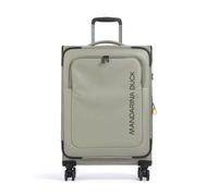 Mandarina Duck Eco Coated Maleta con 4 ruedas gris-verde, fibra sintética, 43 x 67 x 25cm