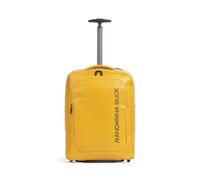 Mandarina Duck Eco Coated | Mochila con ruedas | amarillo | 39x54x18cm | poliéster reciclado