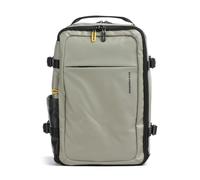 Mandarina Duck Eco Coated Mochila gris-verde, fibra sintética, unisex, 20L