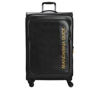 Mandarina Duck Maleta Eco Coated 4 ruedas y expansión 47x78x28 cm poliéster reciclado negro