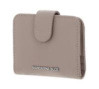 MANDARINA DUCK estuche de tarjetas Mellow Leather Card Case Warm Taupe