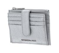 MANDARINA DUCK estuche de tarjetas Mellow Metal Card Case Silver