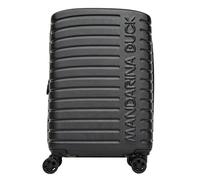 Mandarina Duck Flyduck 4 ruedas Trolley de cabina 55 cm Con fuelle expandible negro