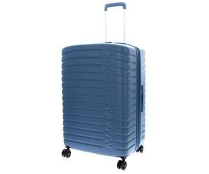 Mandarina Duck Flyduck Medium EXP - Carro con Ruedas, China Blue, 69 cm x 31 cm x 45 cm, Nuova Linea superleggera en policarbonato