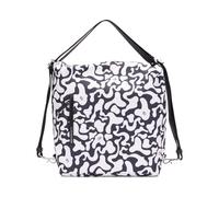 Mandarina Duck Hunter Moire Bolsa de hombro 33.5 cm blanco