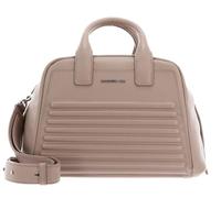 Mandarina Duck I-con - Bolso bandolera para mujer, 26,5 x 20 x 18 cm (largo x alto x ancho), Cálido topo, 26.5x20x18 (L x H x W)
