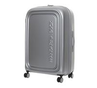 Mandarina Duck Logoduck + 4 ruedas Carrito L 75 cm color plata