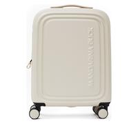 Mandarina Duck Logoduck + 4 ruedas Carro de la cabina S 55 cm blanco