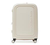 Mandarina Duck Logoduck + 4 ruedas Trolley L 75 cm blanco