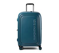 Mandarina Duck Logoduck + 4 ruedas Trolley M 69 cm azul petróleo