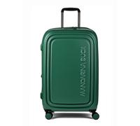 Mandarina Duck Logoduck + 4 ruedas Trolley M 69 cm verde