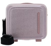 Mandarina Duck LOGODUCK + Estuche de Belleza con Purpurina, Rosa Brillante, Logo Duck + Purpurina