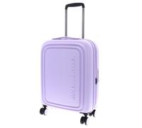 MANDARINA DUCK Logoduck + Expandable Cabin Trolley Frosty Lilac