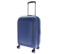 Mandarina Duck Logoduck + Expandable Trolley Deep Blue Azul Marino 55cm