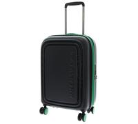 Mandarina Duck Logoduck + Expandable Trolley Green Light Negro 55cm