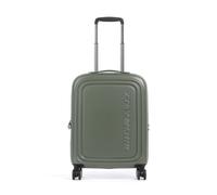 Mandarina Duck Logoduck+ Maleta con 4 ruedas caqui, policarbonato, 40 x 55 x 20cm