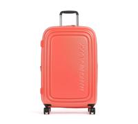 Mandarina Duck Logoduck+ Maleta con 4 ruedas coral, policarbonato, 45 x 69 x 32cm