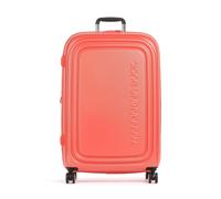 Mandarina Duck Logoduck+ Maleta con 4 ruedas coral, policarbonato, 49 x 75 x 31cm