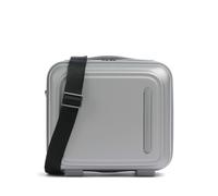 Mandarina Duck Logoduck+ Maletin de maquillaje plata, policarbonato, 28 x 25 x 17cm
