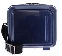 MANDARINA DUCK Logoduck + Metal Beauty Case Blue Indigo