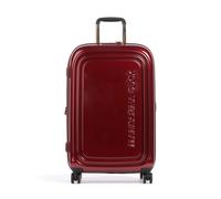 Mandarina Duck Logoduck+ Metal | Maleta con 4 ruedas | rojo | 45x69x32cm | policarbonato