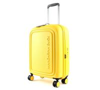Mandarina Duck Trolley de cabina LOGODUCK + 40x55x20 (LxHxW) Amarillo