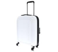 Mandarina Duck Logoduck+ Maleta con 4 ruedas blanco, policarbonato, 40 x 55 x 20cm
