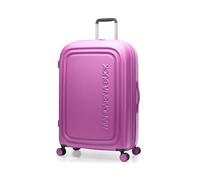 Mandarina Duck Logoduck+ Maleta con 4 ruedas zarzamora, policarbonato, 49 x 75 x 31cm