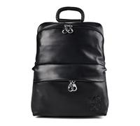 Mandarina Duck MD20 Mochila urbana Piel natural 35 cm Compartimento para el portátil negro