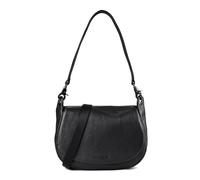 Mandarina Duck Mellow Bolsa de hombro Piel natural 36 cm negro