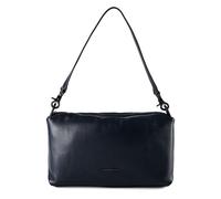 Mandarina Duck Mellow Leather Bolsa de hombro Piel 30 cm azul