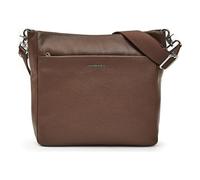 Mandarina Duck Mellow Leather Bolsa de hombro Piel 30 cm marrón