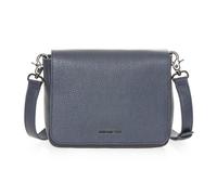 Mandarina Duck Mellow Leather Bolsa de hombro Piel 36 cm azul